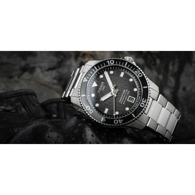 TISSOT SEASTAR 1000 POWERMATIC 80 T120.807.11.051.00 40mm, фото 8