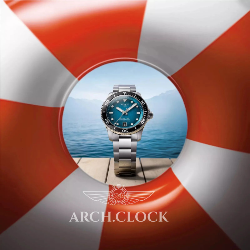 Годинник TISSOT SEASTAR 1000 POWERMATIC 80 T120.807.11.091.00 40mm, фото 2