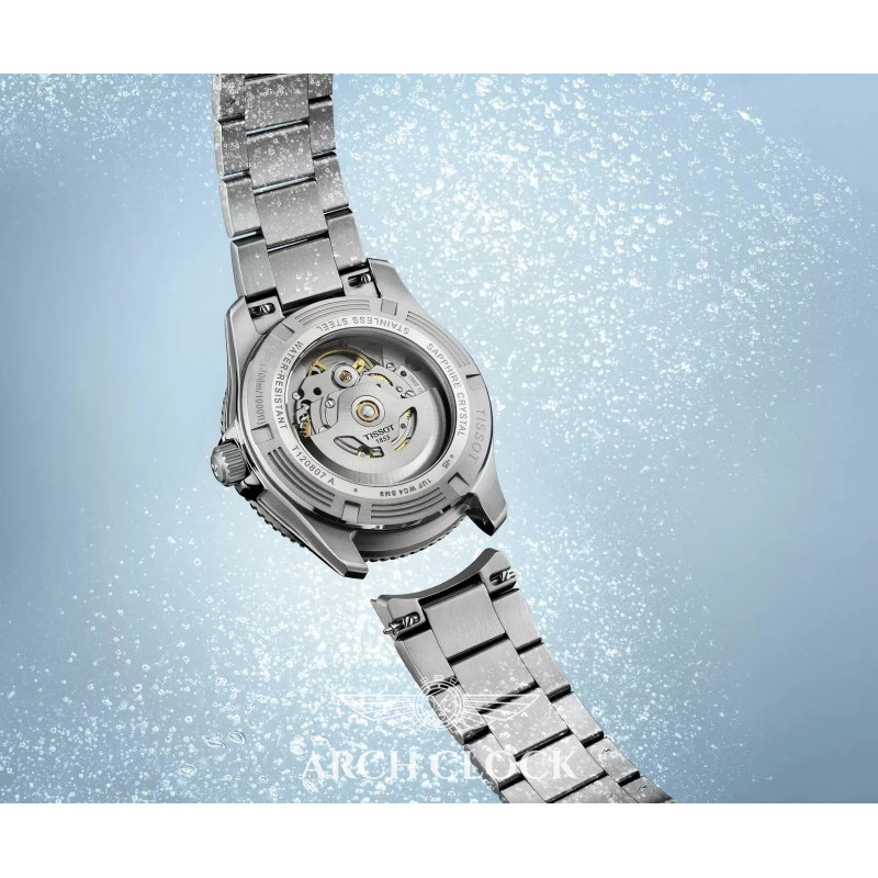 TISSOT SEASTAR 1000 POWERMATIC 80 T120.807.11.091.00 40mm, фото 7