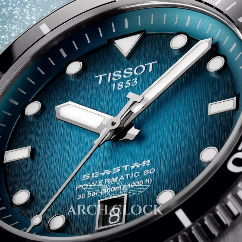 Годинник TISSOT SEASTAR 1000 POWERMATIC 80 T120.807.11.091.00 40mm, фото 13