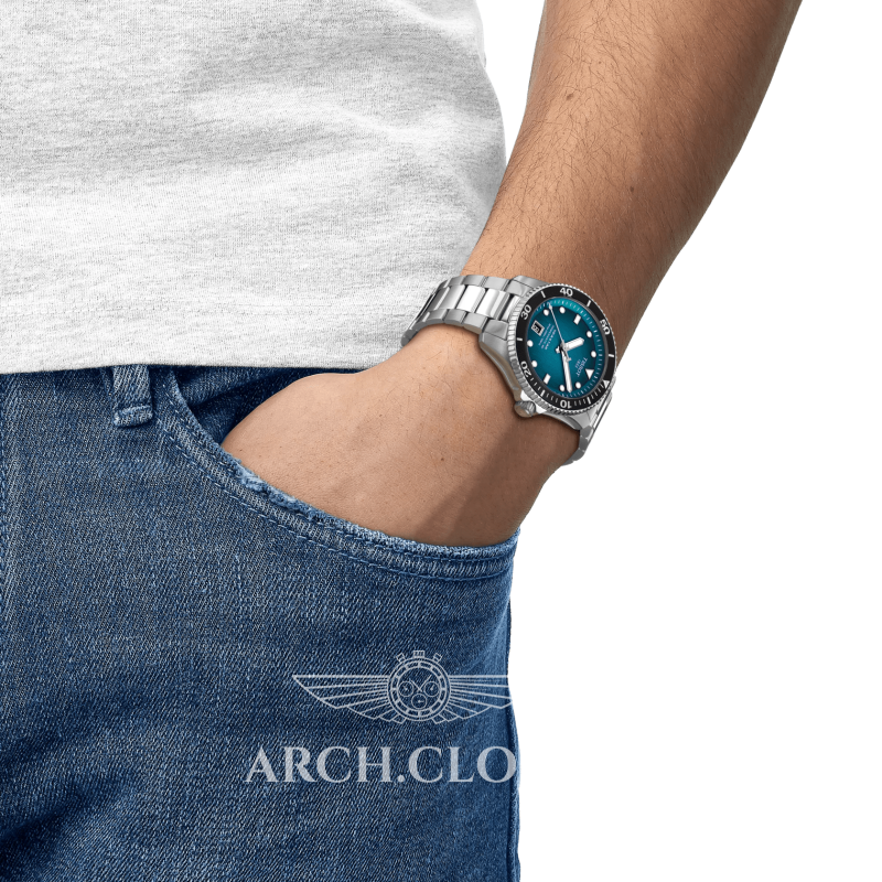 Годинник TISSOT SEASTAR 1000 POWERMATIC 80 T120.807.11.091.00 40mm, фото 4