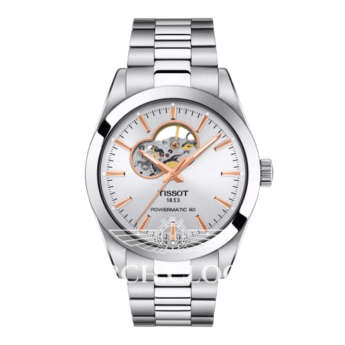 TISSOT GENTLEMAN POWERMATIC 80 OPEN HEART T127.407.11.031.01