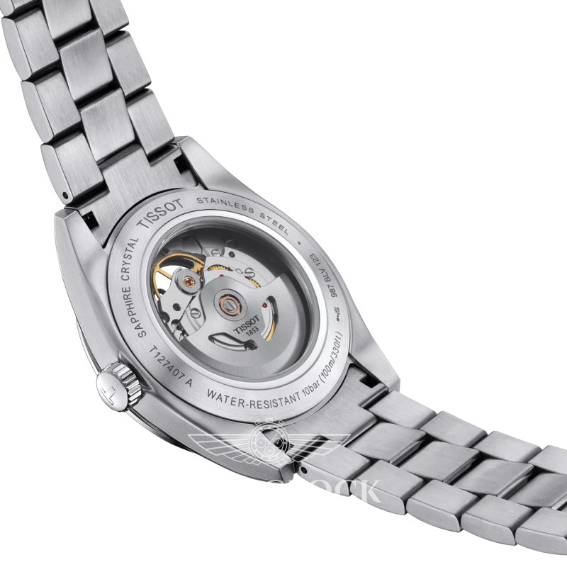 Годинник TISSOT GENTLEMAN POWERMATIC 80 OPEN HEART T127.407.11.031.01, фото 8