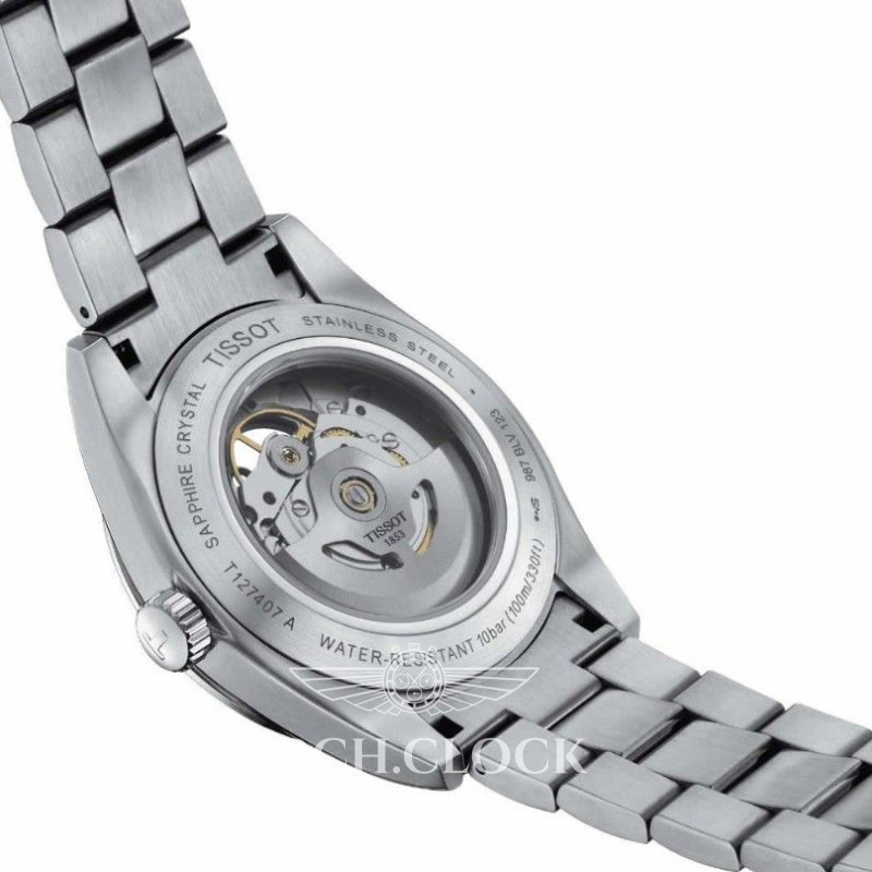 Годинник TISSOT GENTLEMAN POWERMATIC 80 OPEN HEART T127.407.11.081.00, фото 4