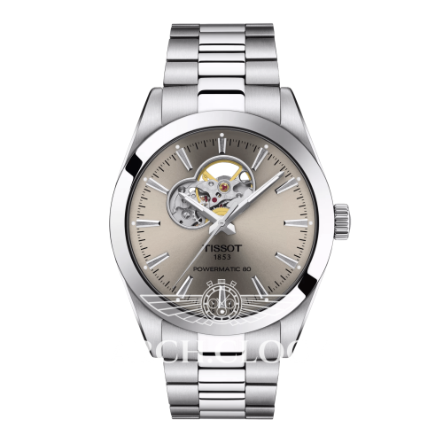 TISSOT GENTLEMAN POWERMATIC 80 OPEN HEART T127.407.11.081.00