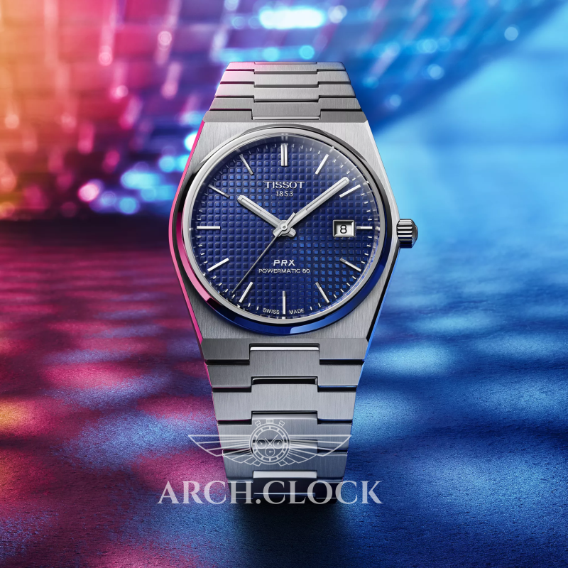 Годинник Tissot PRX T137.407.11.041.00 POWERMATIC 80, фото 9