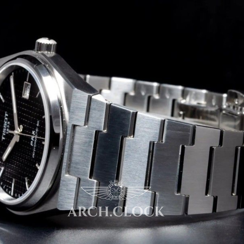Годинник Tissot PRX T137.407.11.051.00 POWERMATIC 80, фото 9