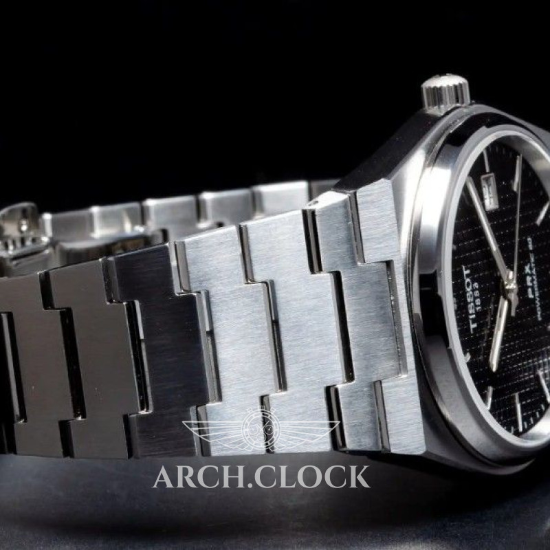 Годинник Tissot PRX T137.407.11.051.00 POWERMATIC 80, фото 7