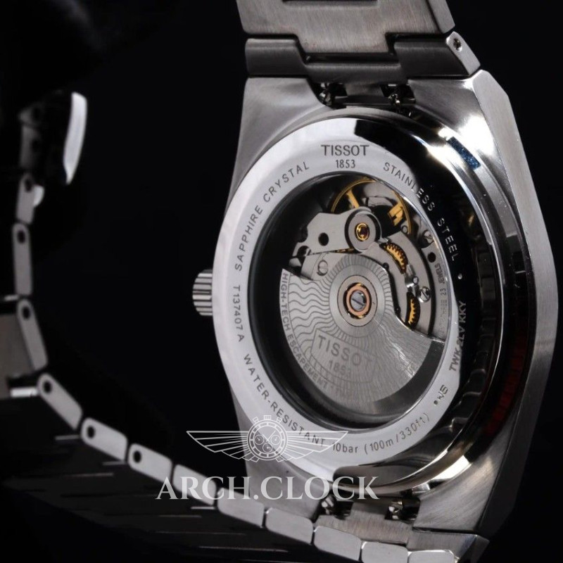 Годинник Tissot PRX T137.407.11.051.00 POWERMATIC 80, фото 4