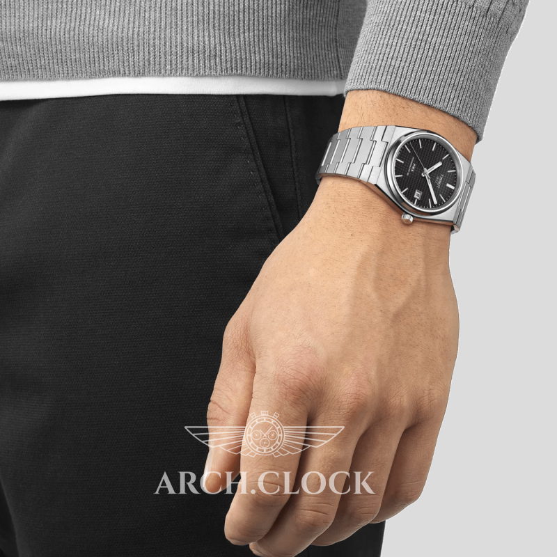 Годинник Tissot PRX T137.407.11.051.00 POWERMATIC 80, фото 11