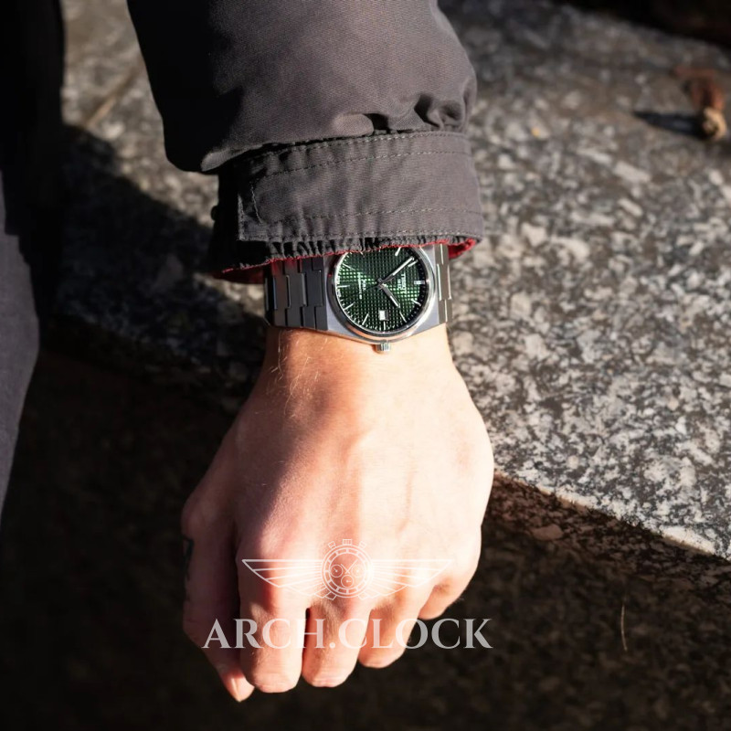 Годинник Tissot PRX T137.407.11.091.00 POWERMATIC 80, фото 8
