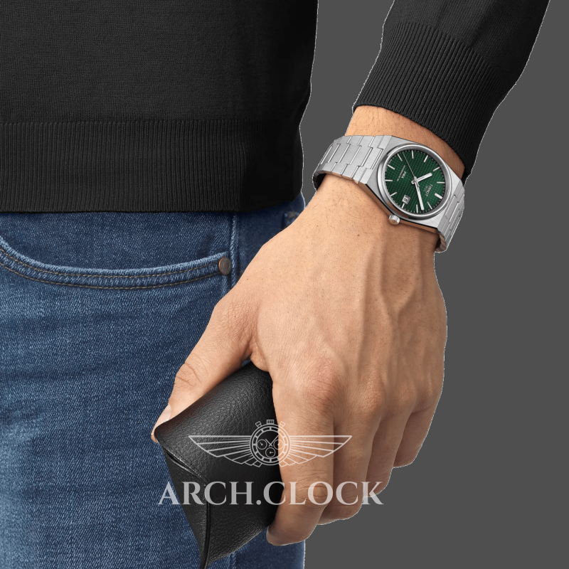 Годинник Tissot PRX T137.407.11.091.00 POWERMATIC 80, фото 13