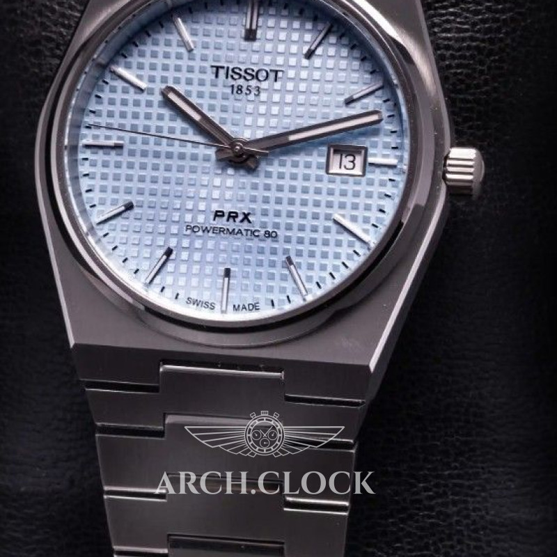 Годинник Tissot PRX Tiffany T137.407.11.351.00 POWERMATIC 80, фото 10