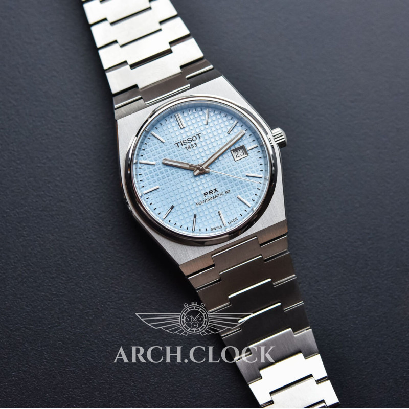 Годинник Tissot PRX Tiffany T137.407.11.351.00 POWERMATIC 80, фото 20