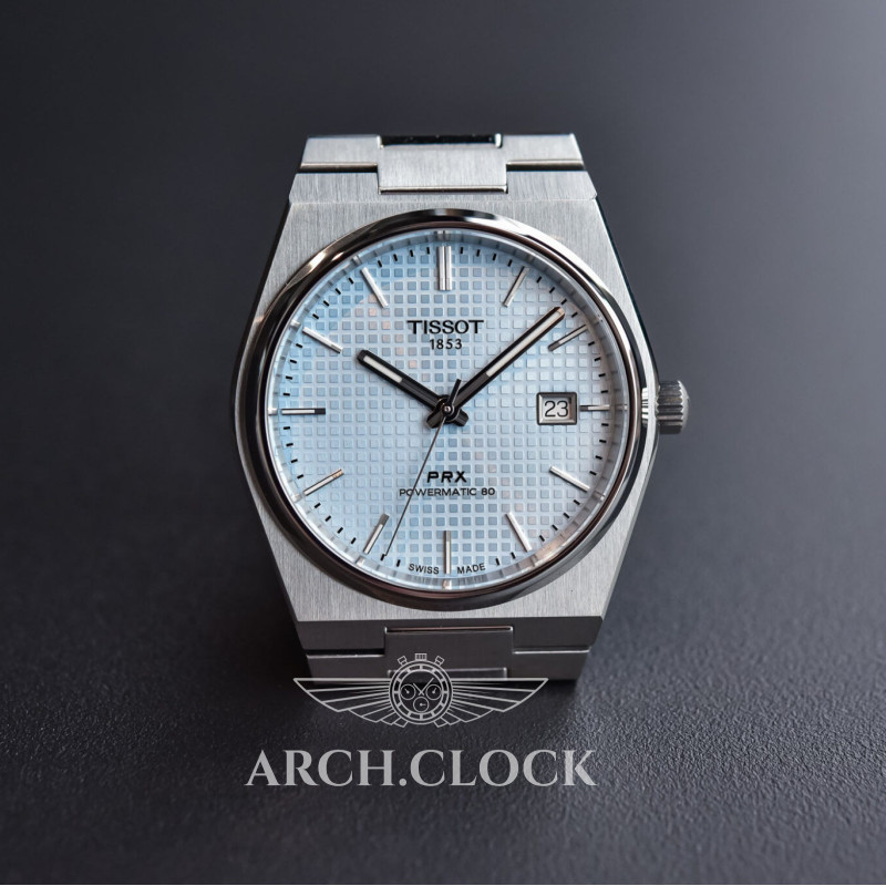 Годинник Tissot PRX Tiffany T137.407.11.351.00 POWERMATIC 80, фото 11