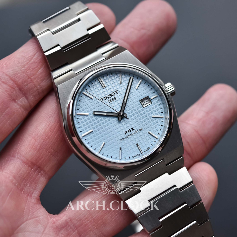 Годинник Tissot PRX Tiffany T137.407.11.351.00 POWERMATIC 80, фото 17