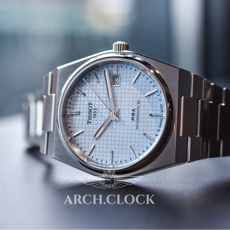 Годинник Tissot PRX Tiffany T137.407.11.351.00 POWERMATIC 80, фото 2