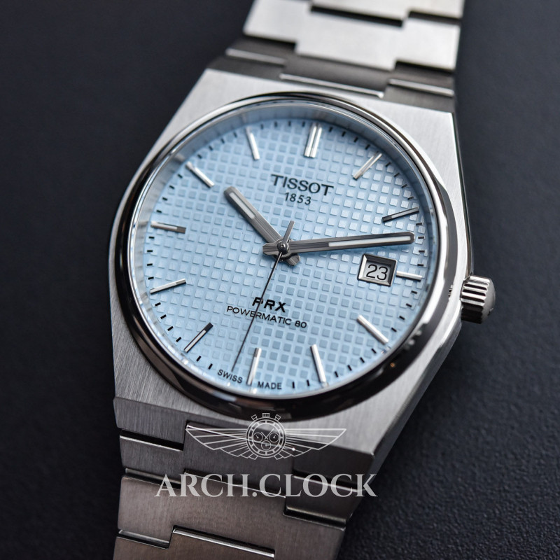 Годинник Tissot PRX Tiffany T137.407.11.351.00 POWERMATIC 80, фото 12