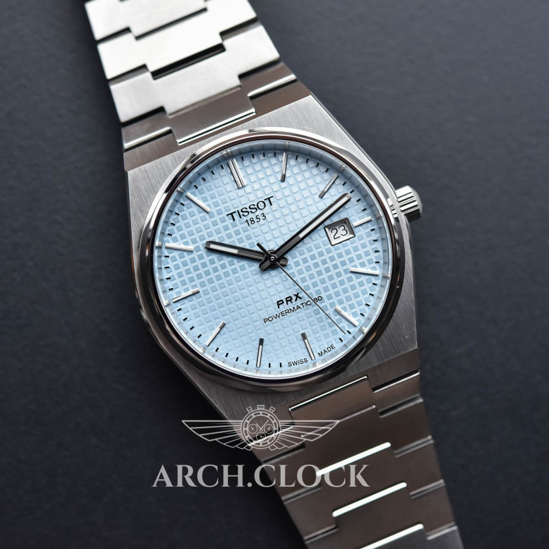 Годинник Tissot PRX Tiffany T137.407.11.351.00 POWERMATIC 80, фото 8