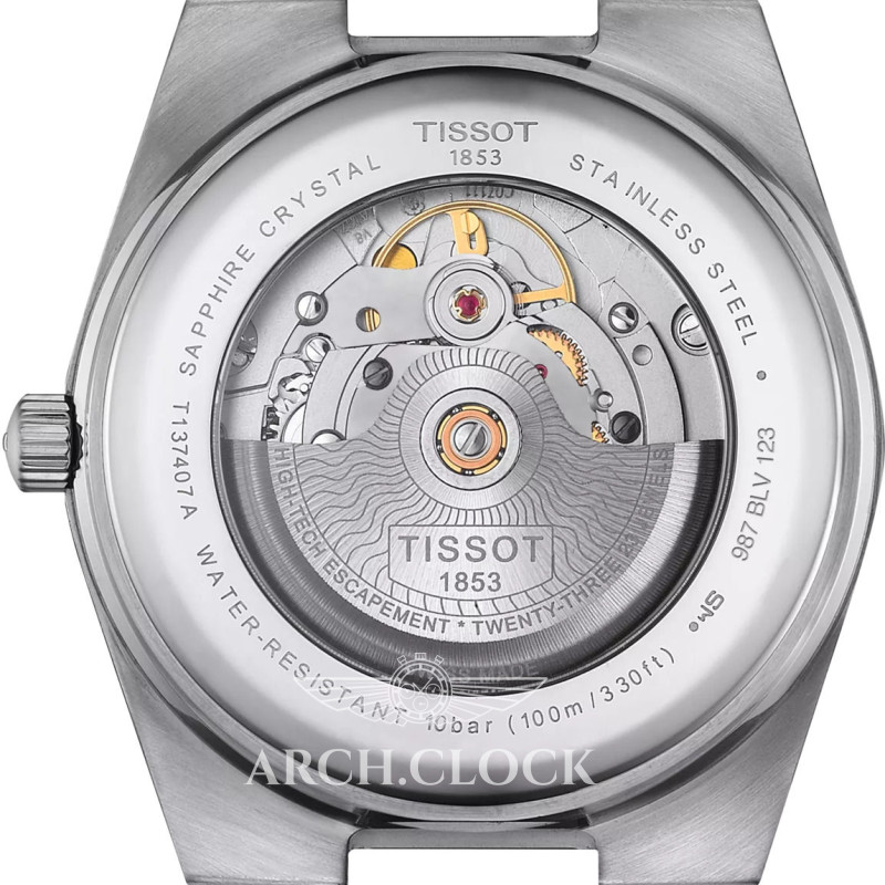 Годинник Tissot PRX T137.407.11.351.01 POWERMATIC 80, фото 9