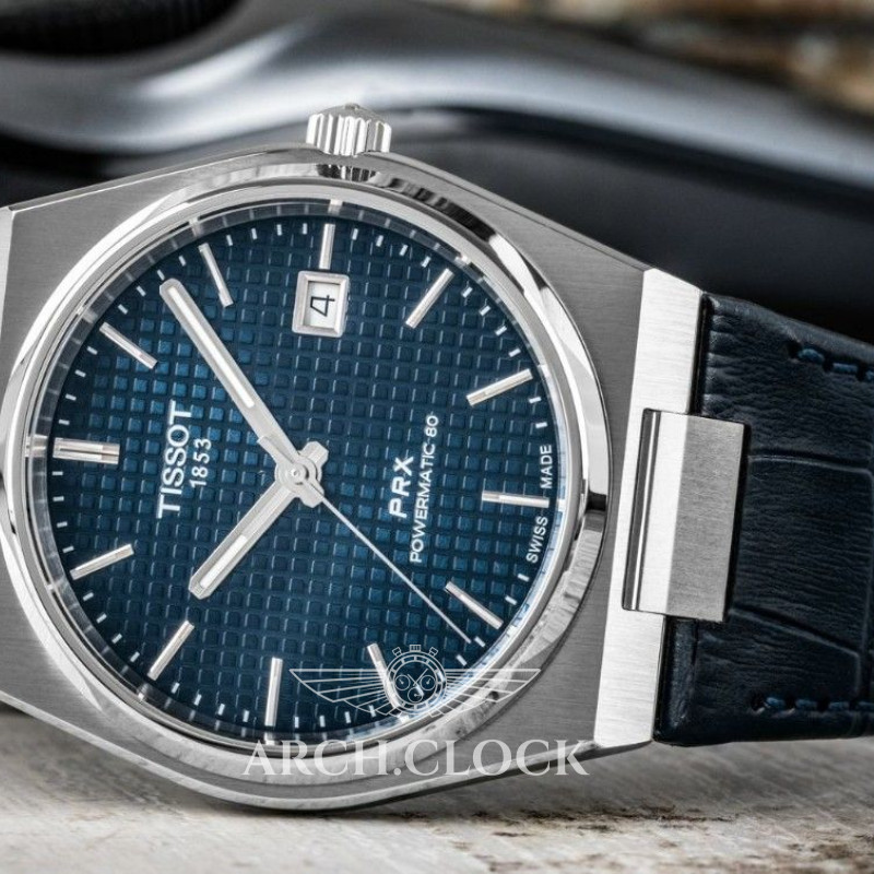 Годинник Tissot PRX T137.407.16.041.00 POWERMATIC 80, фото 7