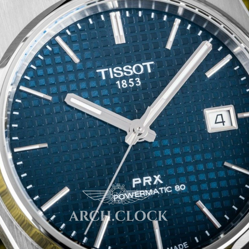 Годинник Tissot PRX T137.407.16.041.00 POWERMATIC 80, фото 9