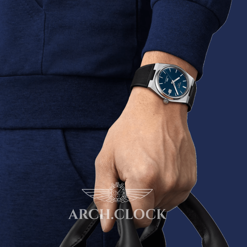 Годинник Tissot PRX T137.407.17.041.00 POWERMATIC 80, фото 5