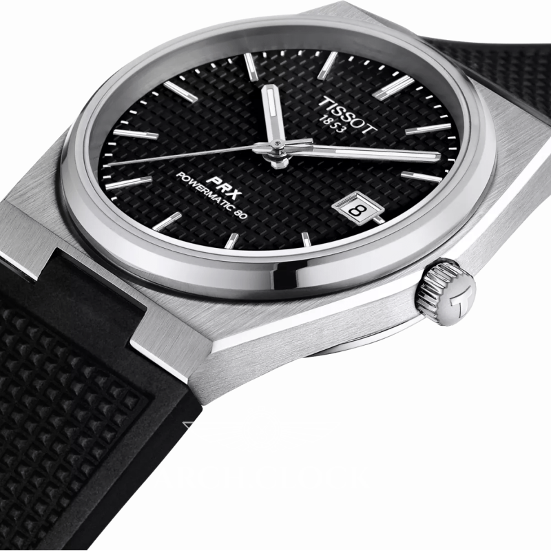 Годинник Tissot PRX T137.407.17.051.00 POWERMATIC 80, фото 6