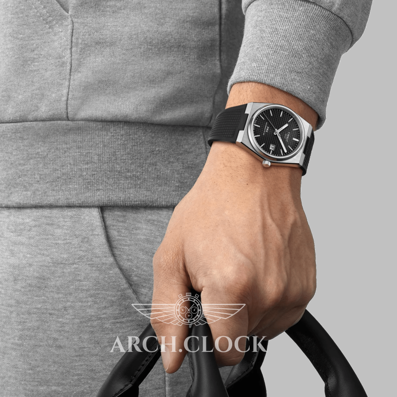 Годинник Tissot PRX T137.407.17.051.00 POWERMATIC 80, фото 2