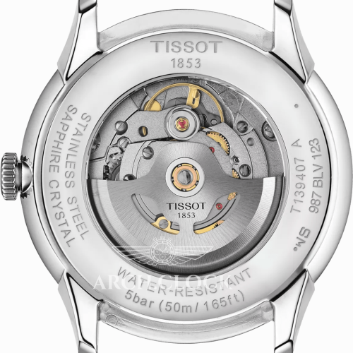 TISSOT CHEMIN DES TOURELLES POWERMATIC 80 39MM T139.407.11.091.00