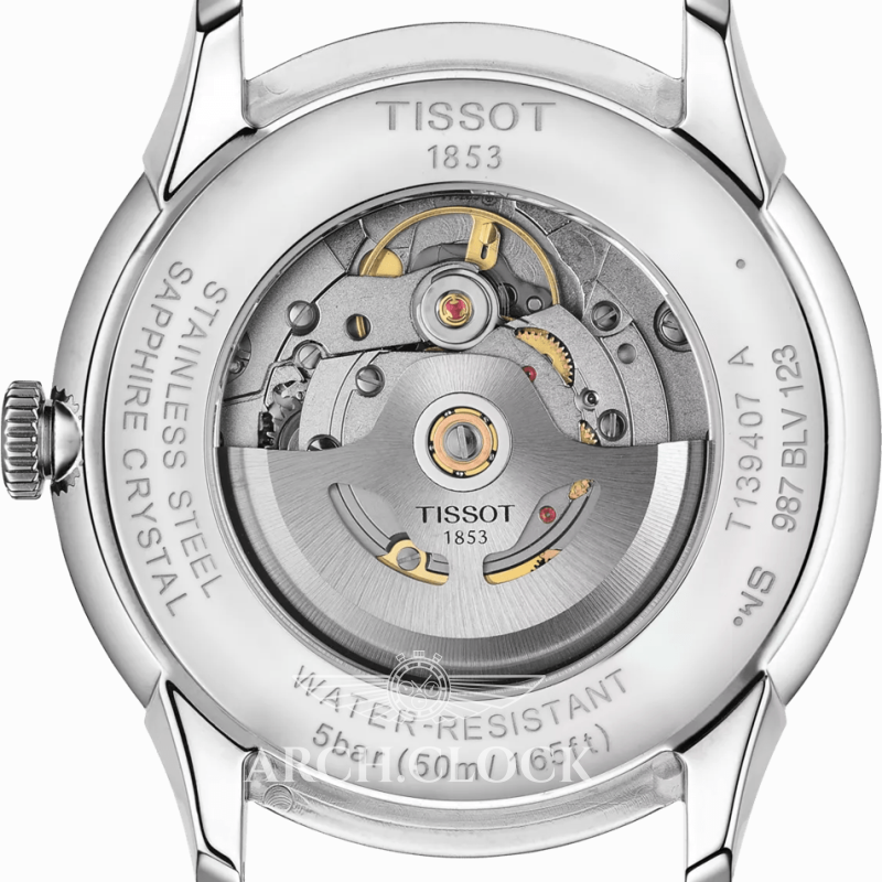 Годинник TISSOT CHEMIN DES TOURELLES POWERMATIC 80 39MM T139.407.11.091.00, фото 3