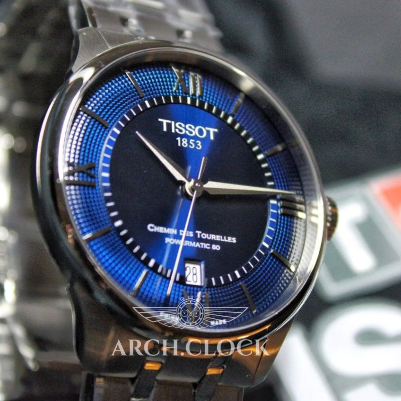 Годинник TISSOT CHEMIN DES TOURELLES POWERMATIC 80 T139.807.11.048.00, фото 12