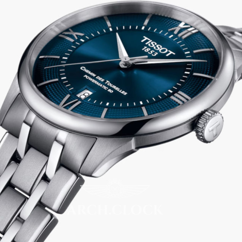 Годинник TISSOT CHEMIN DES TOURELLES POWERMATIC 80 T139.807.11.048.00, фото 6