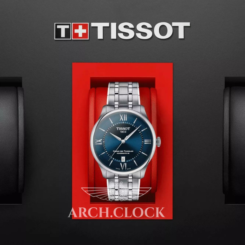 Годинник TISSOT CHEMIN DES TOURELLES POWERMATIC 80 T139.807.11.048.00, фото 11