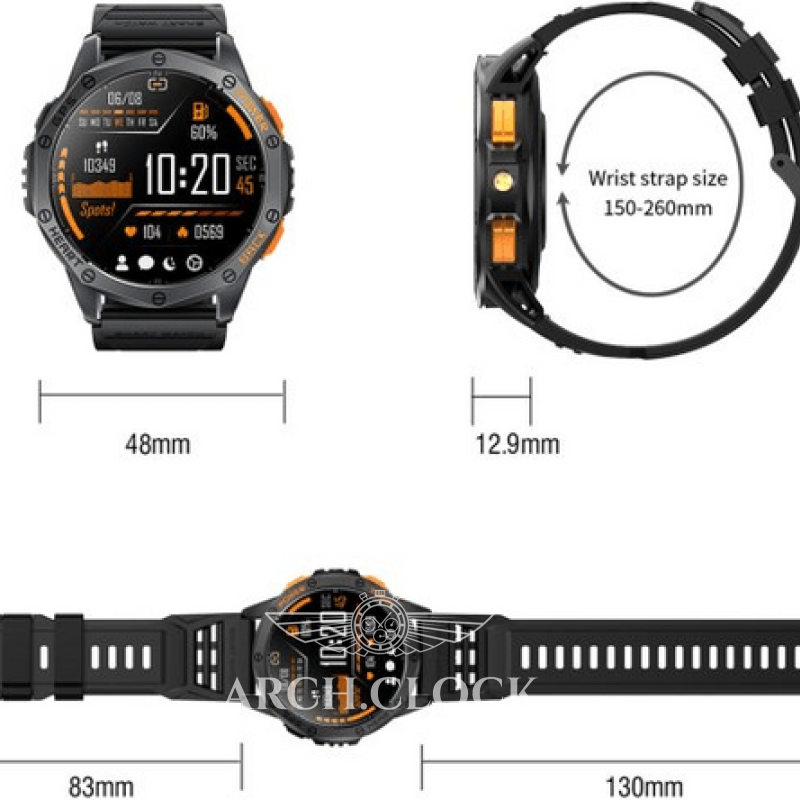 Годинник HARDY K67 COMPASS GPS, фото 29