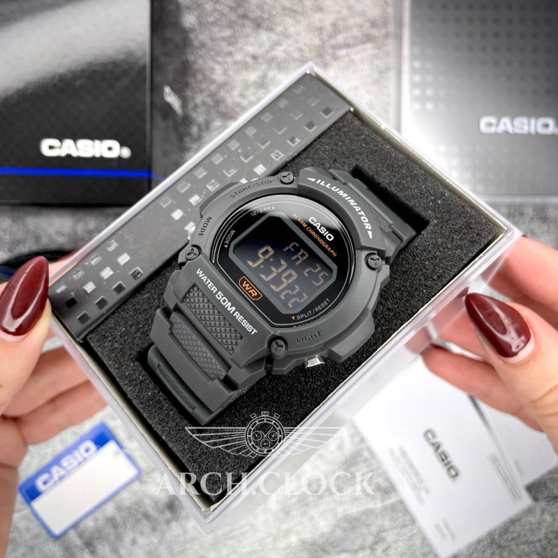 Годинник Casio W-219H-8B, фото 7