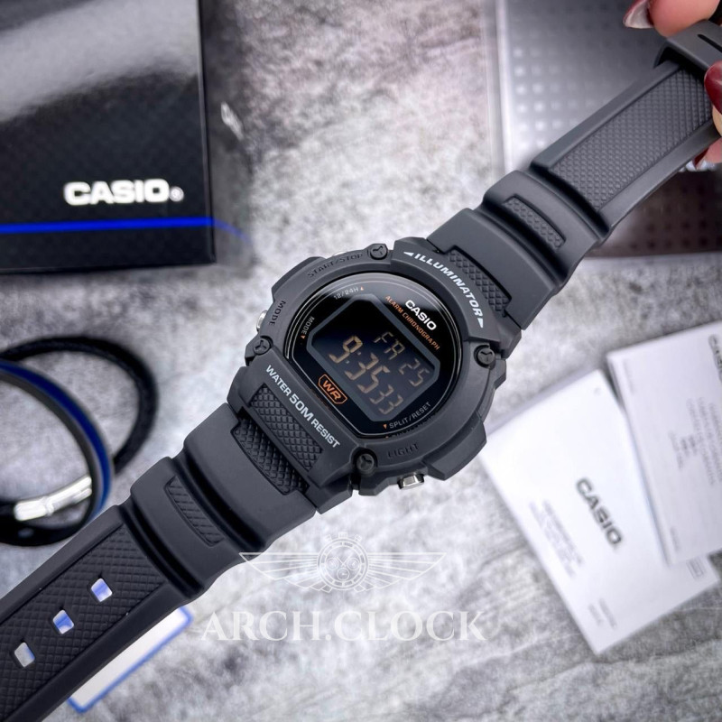 Годинник Casio W-219H-8B, фото 6