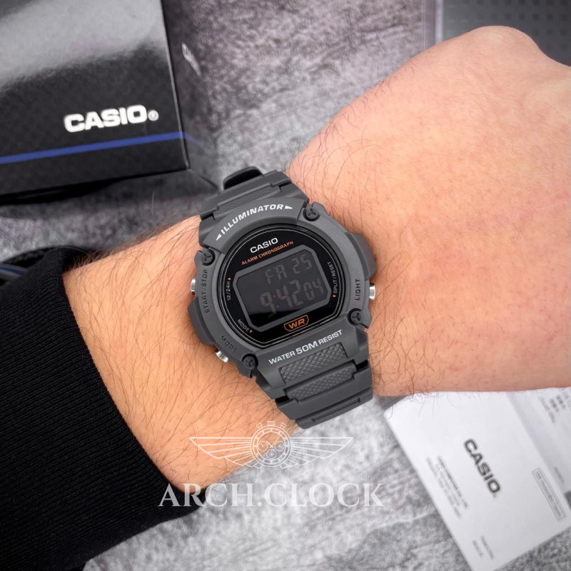 Годинник Casio W-219H-8B, фото 2