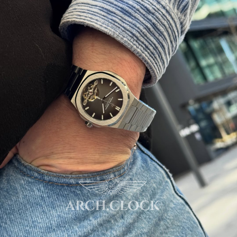Годинник Pagani Design PD-YS025 Silver-Brown, фото 10