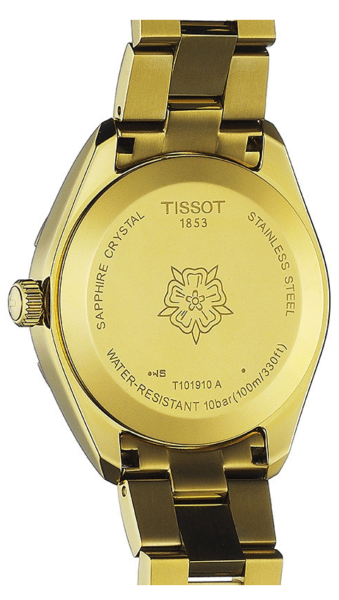 Годинник Tissot CLASSIC T101.910.33.116.01 GOLD Quartz 100m, фото 11